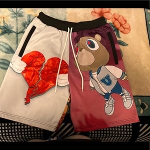 Kanye West album cover shorts